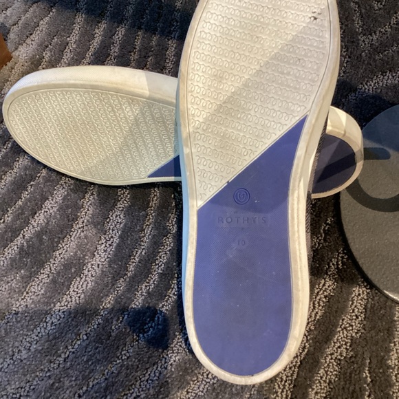 Rothy's Black and Gray Camouflage Original Slip On Sneaker Loafers - Like New! - Picture 10 of 10